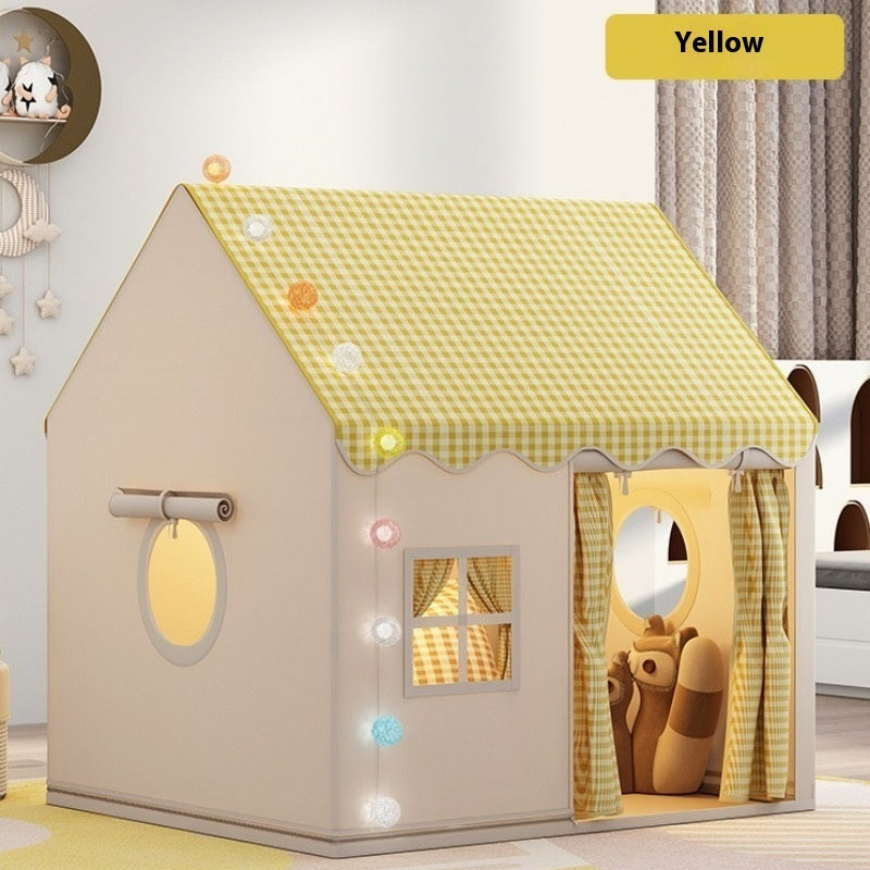 Kids Indoor Princess Castle Tent – Play House for Boys & Girls Ages 4–6