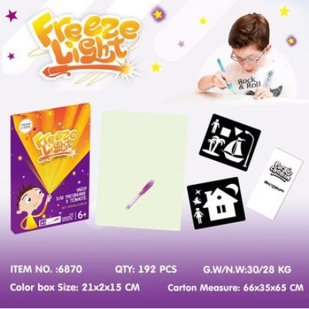 3D Magic Light Drawing Pad – LED Glow Sketch Board for Kids