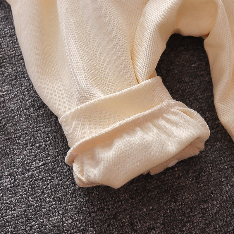 Conjunto de portabebés, ropa de primavera y otoño, traje de dos piezas para bebé y niño.