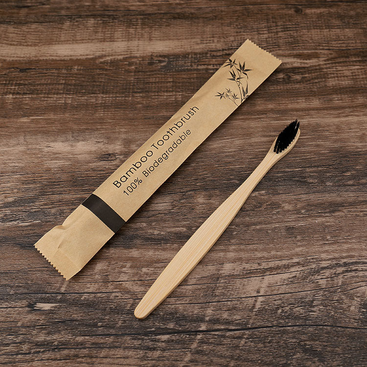 Natural Bamboo Toothbrush Set – Eco-Friendly 10-Pack