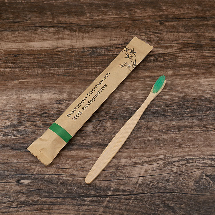 Natural Bamboo Toothbrush Set – Eco-Friendly 10-Pack