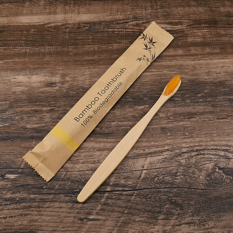 Natural Bamboo Toothbrush Set – Eco-Friendly 10-Pack