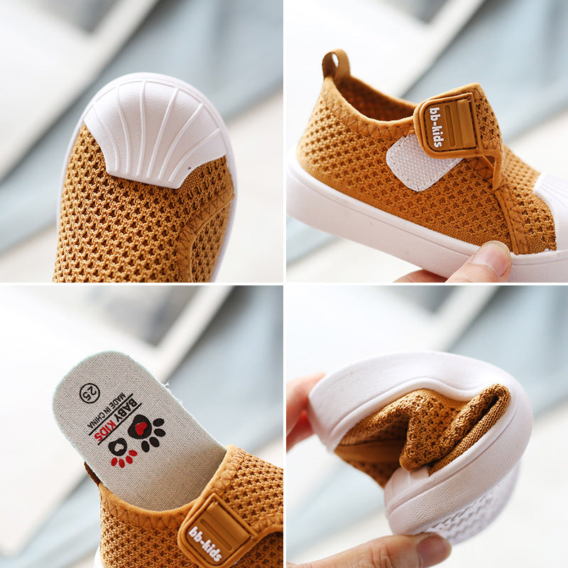 Baby Non-Slip Soft Sole Shoes – First Walker Sneakers for Toddlers