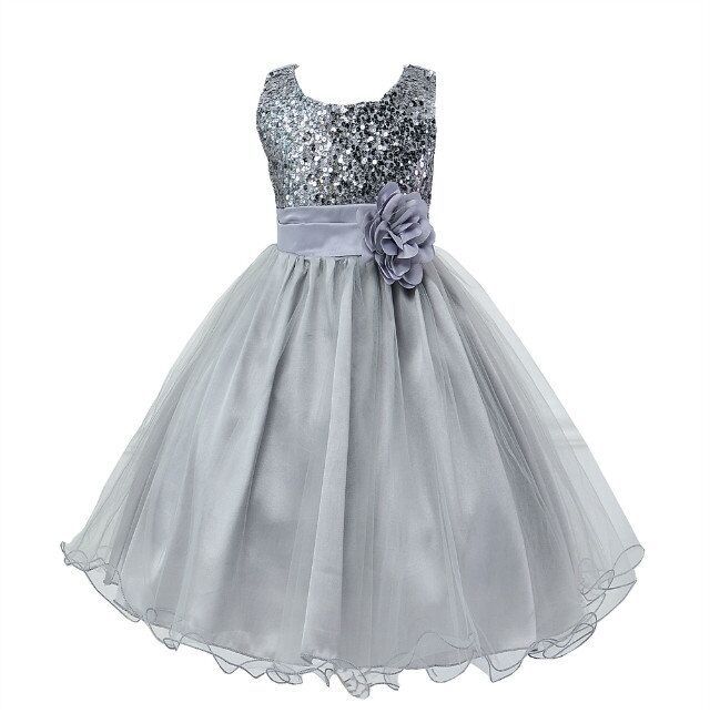 Flower Girl Princess Dress – Tulle Wedding Party Dress for Toddlers & Girls