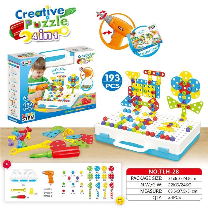 Kids Creative Building Blocks Set – Educational STEM Toy for Boys & Girls
