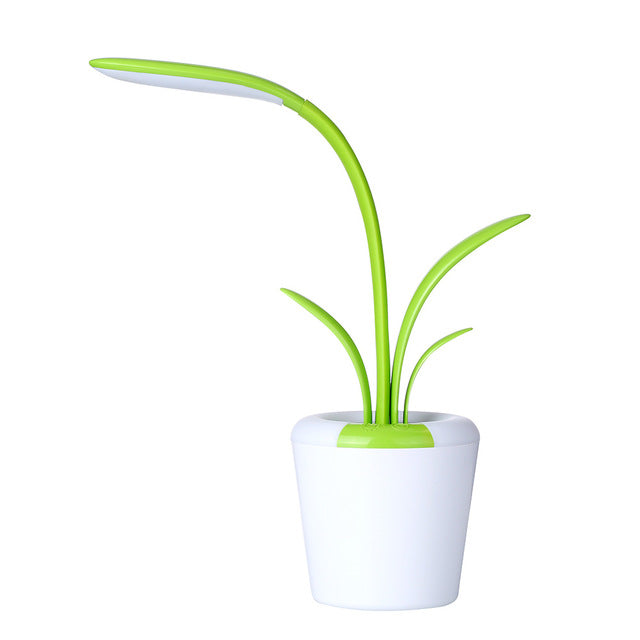 Wireless Touch Plant Lamp – Rechargeable LED Mood Light for Kids & Home Decor