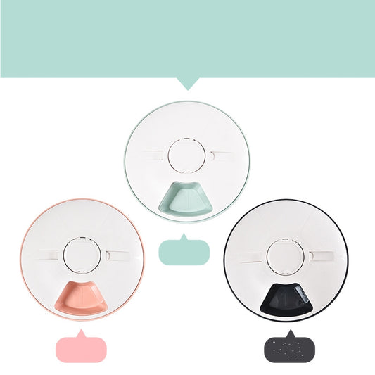 Automatic Pet Feeder – 6-Compartment Timed Cat & Dog Food Dispenser