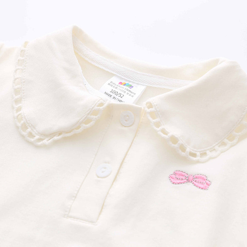 Girls T-Shirt & Skirt 2-Piece Set – Casual Princess Style for Kids
