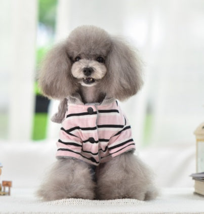 Pet Dog & Cat Clothes – Soft Fabric Four-Leg Outfit for Small to Large Pets