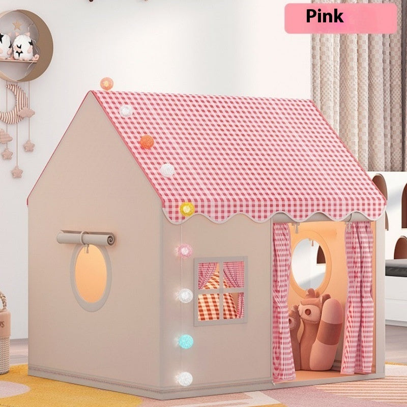 Kids Indoor Princess Castle Tent – Play House for Boys & Girls Ages 4–6
