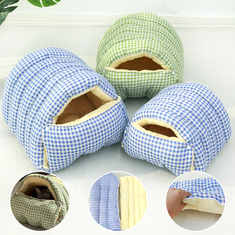Cat & Dog House – Washable Four-Season Pet Nest in 2 Sizes & 6 Colors