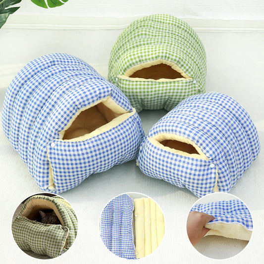 Cat & Dog House – Washable Four-Season Pet Nest in 2 Sizes & 6 Colors