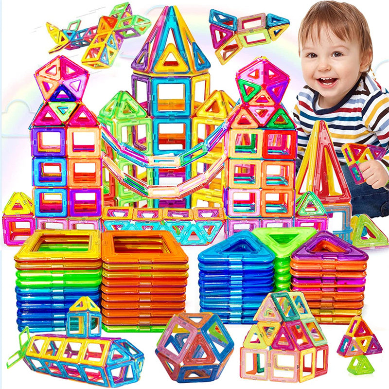 Kids Magnetic Building Blocks – STEM Learning Toy for Creative Play