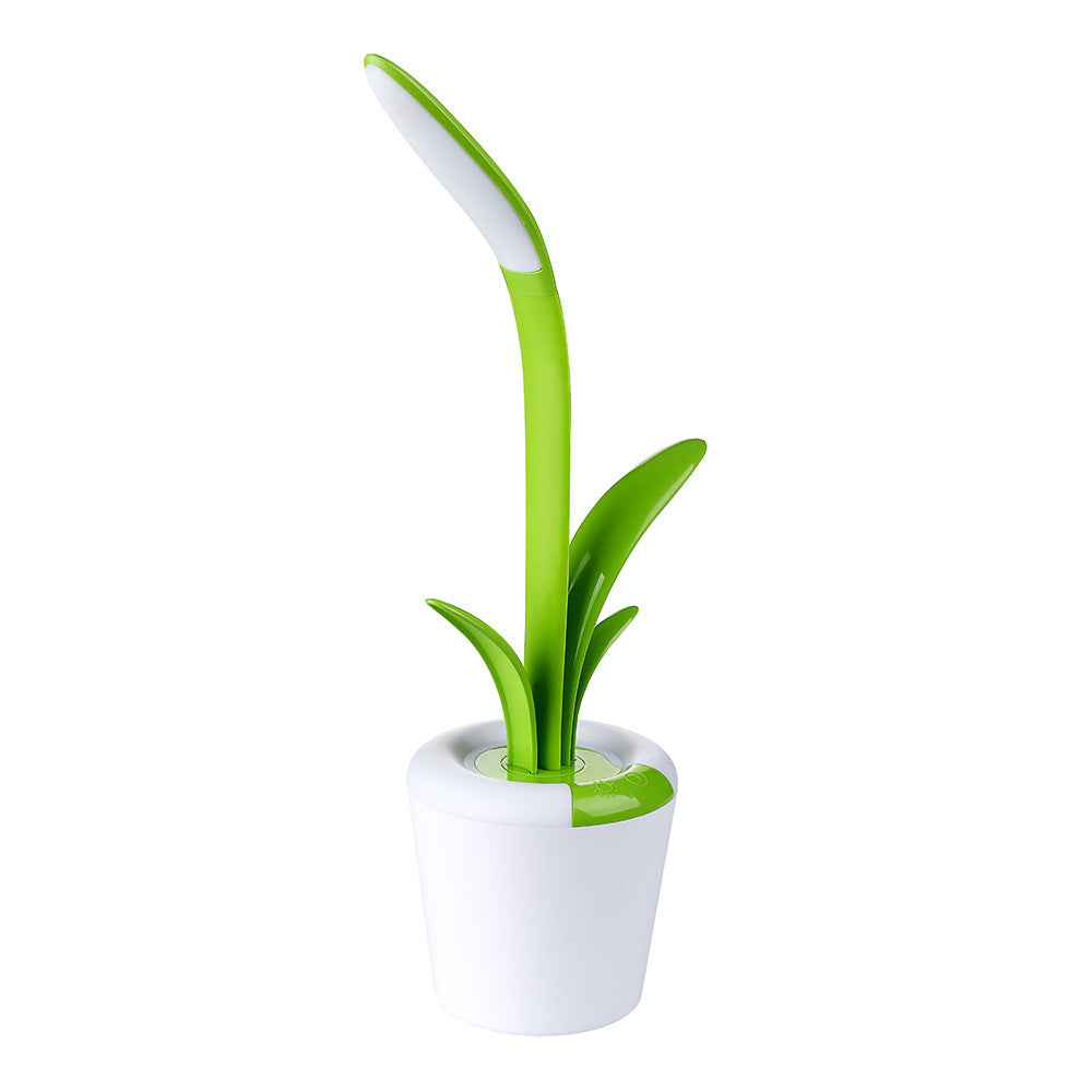 Wireless Touch Plant Lamp – Rechargeable LED Mood Light for Kids & Home Decor