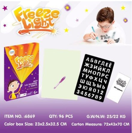 3D Magic Light Drawing Pad – LED Glow Sketch Board for Kids