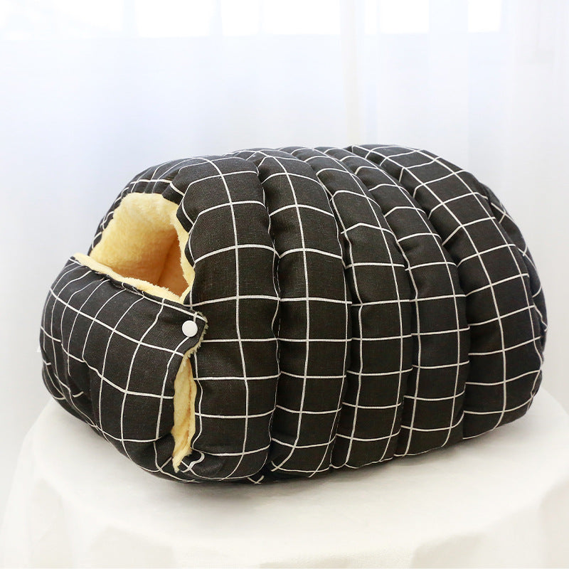 Cat & Dog House – Washable Four-Season Pet Nest in 2 Sizes & 6 Colors