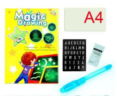 3D Magic Light Drawing Pad – LED Glow Sketch Board for Kids