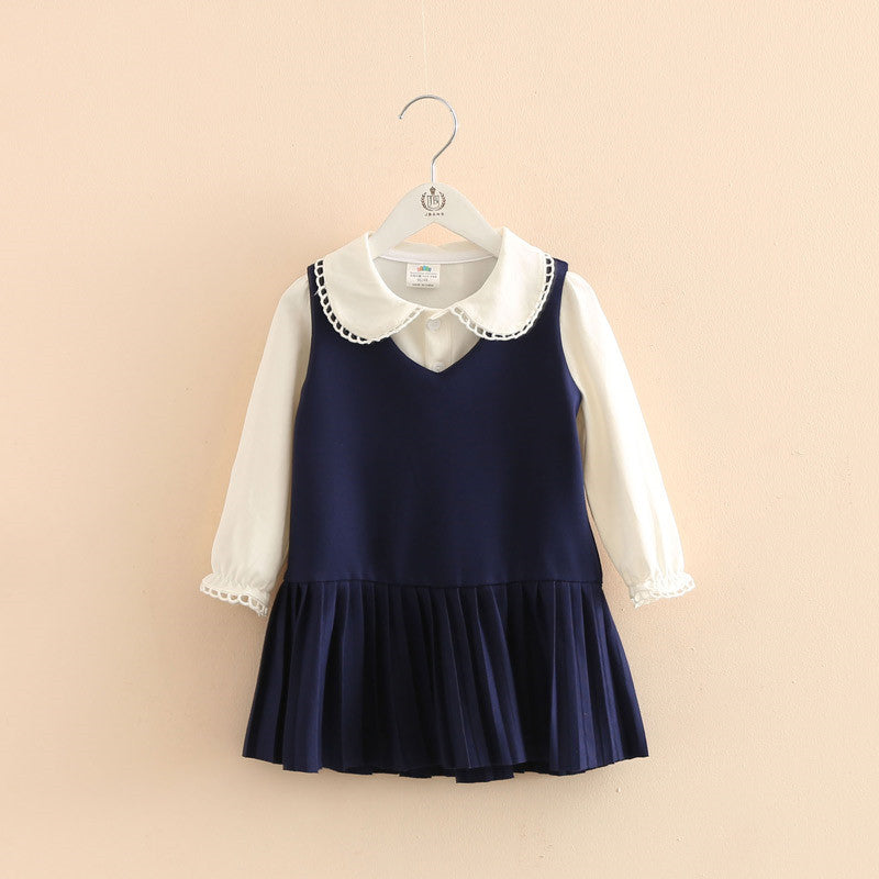 Girls T-Shirt & Skirt 2-Piece Set – Casual Princess Style for Kids