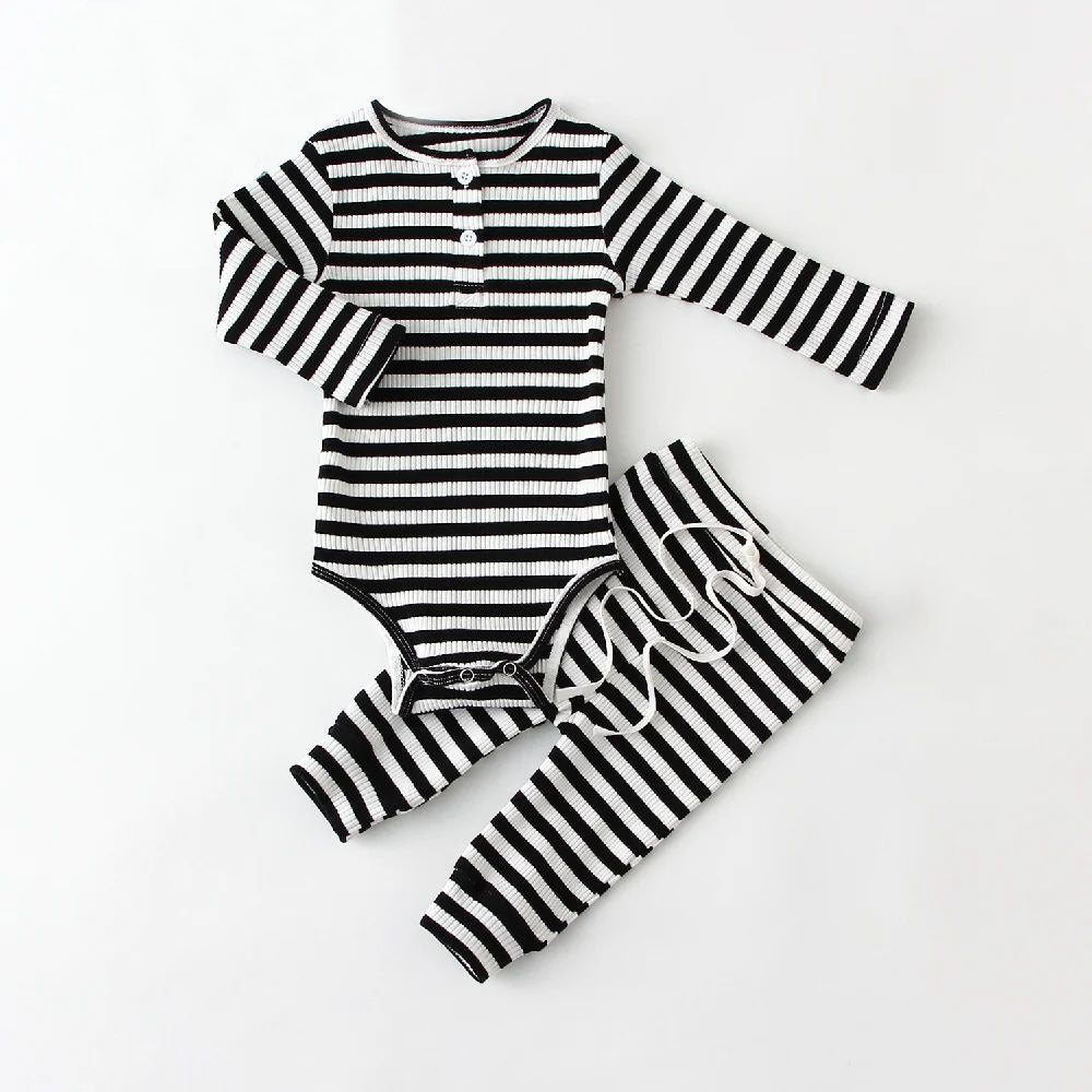Baby Corduroy Two-Piece Set – Long Sleeve Shirt & Pants Outfit for Infants & Toddlers