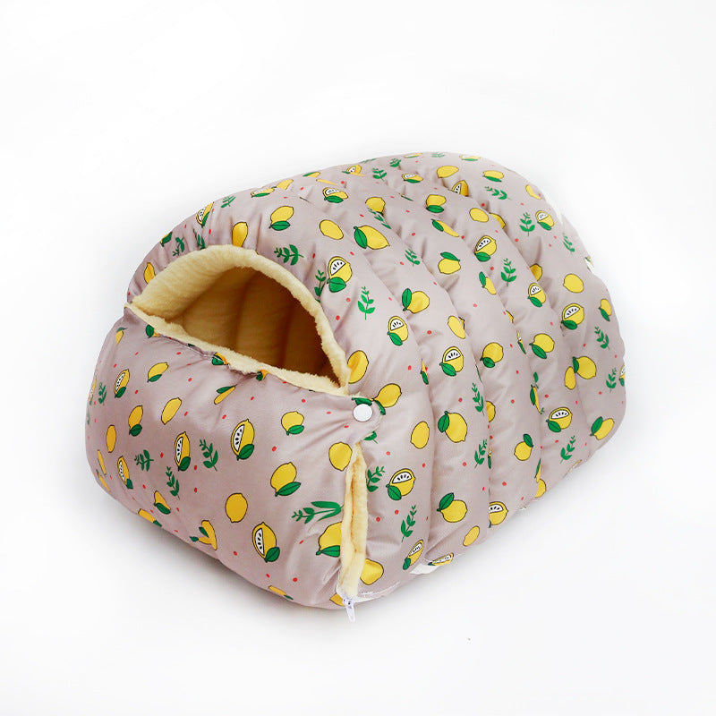 Cat & Dog House – Washable Four-Season Pet Nest in 2 Sizes & 6 Colors