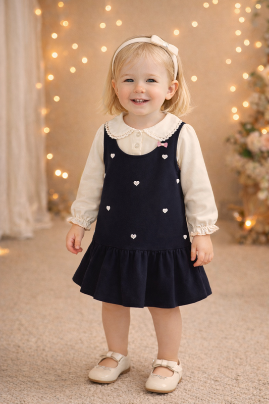 Ropa para niños, camiseta, chaleco, falda, conjunto de dos piezas para bebé