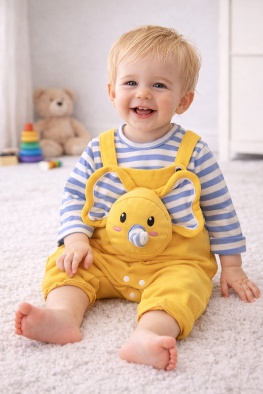 Conjunto de portabebés, ropa de primavera y otoño, traje de dos piezas para bebé y niño.