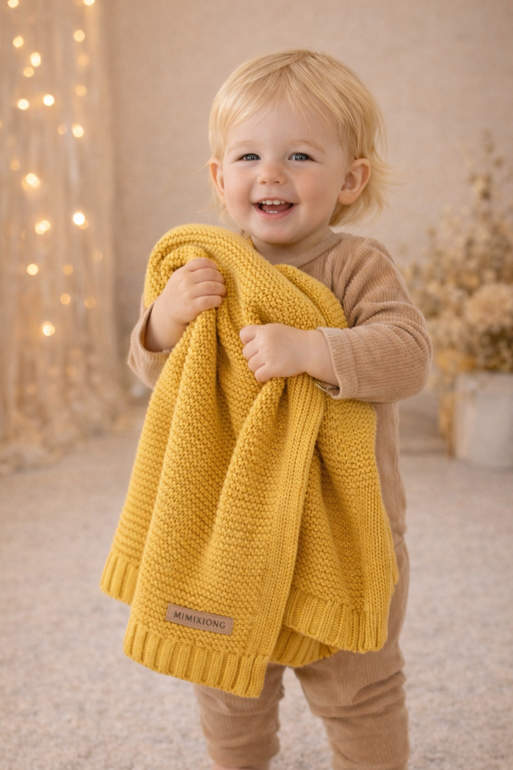 Baby Cotton Blanket – Soft All-Season Cover for Newborns & Infants