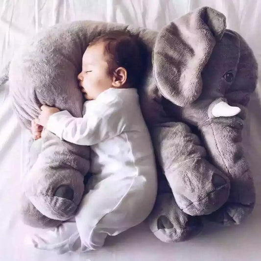 Elefante de peluche suave y cómodo