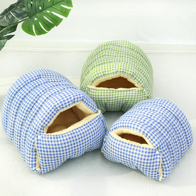 Cat & Dog House – Washable Four-Season Pet Nest in 2 Sizes & 6 Colors