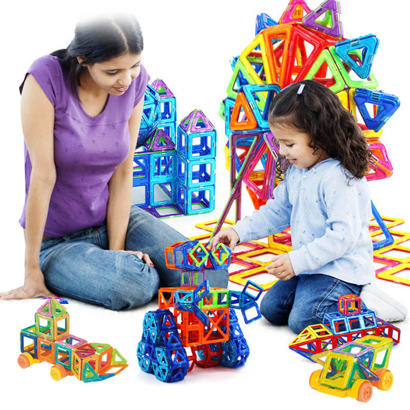 Kids Magnetic Building Blocks – STEM Learning Toy for Creative Play